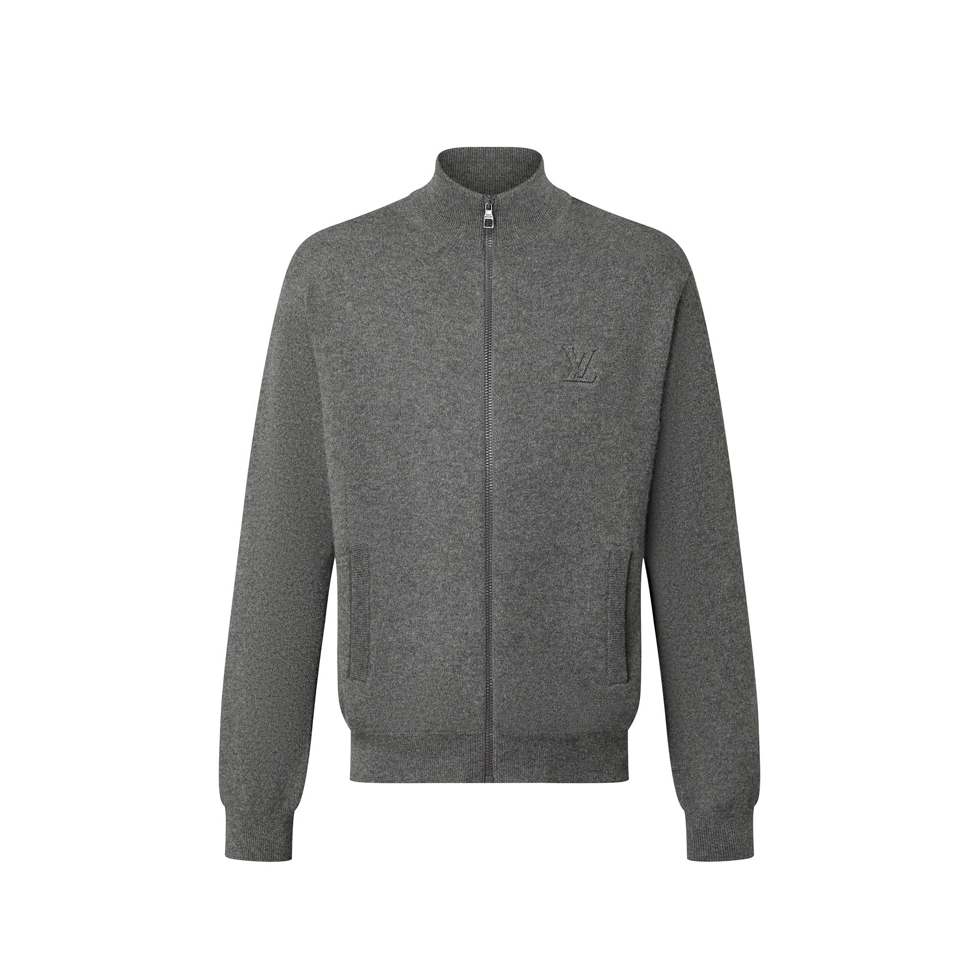 LVSE Inside-Out Zipped Through Cashmere Cardigan - Men